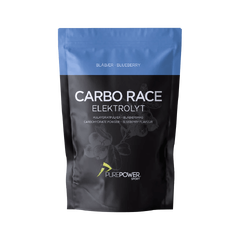 Purepower Carbo Race Elektrolytt Bl&#229;b&#230;r Til bruk f&#248;r og under trening