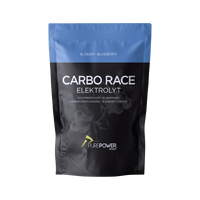 Purepower Carbo Race Elektrolytt Blåbær Til bruk før og under trening