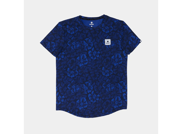 SAYSKY Herre Trøye Combat Flower SS M Lett, teknisk og stilig løpetrøye - Blue 