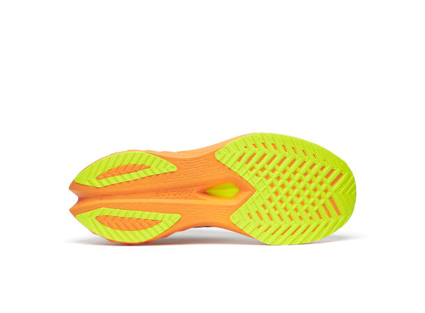 Saucony Løpesko M Endorphin Speed 4 42 Allsidig løpesko til herre - Wh/pe 