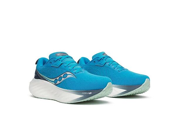 Saucony Løpesko W Triumph 22 40 Behagelig fulldempet løpesko ViziBl/Dusk 