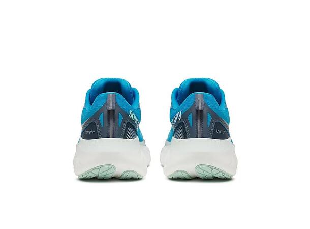 Saucony Løpesko W Triumph 22 40 Behagelig fulldempet løpesko ViziBl/Dusk 