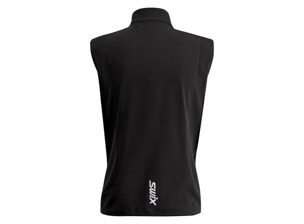 Swix Herre Vest Focus Warm L Lett og varm treningsvest - Black 