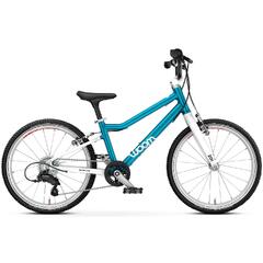 Woom 4 Go Barnesykkel 20&quot; Metallic blue Optimalisert geometri for barn 115-130cm