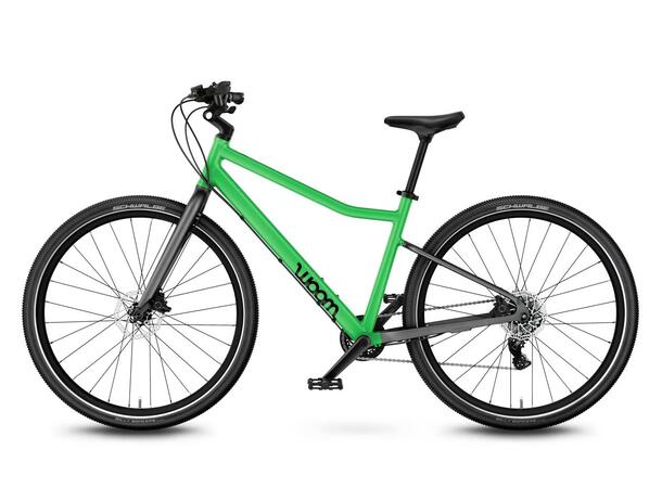 Woom 6 Explore Barnesykkel 26" Green Perfekt sykkel for barn på 140-160cm 
