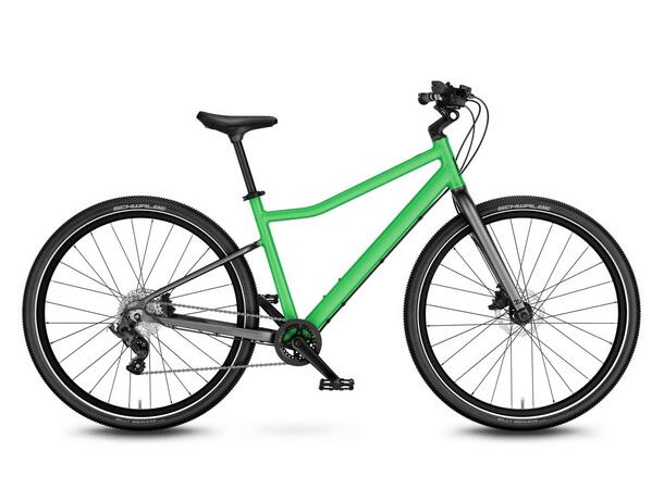Woom 6 Explore Barnesykkel 26" Green Perfekt sykkel for barn på 140-160cm 