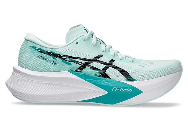 Asics Dame Løpesko Magic Speed 4 40,5 Lett og rask løpesko-SOOTHING SEA/BLACK 