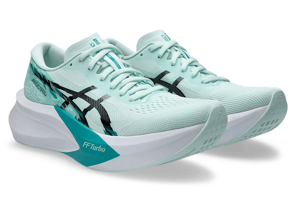 Asics Dame Løpesko Magic Speed 4 40,5 Lett og rask løpesko-SOOTHING SEA/BLACK 