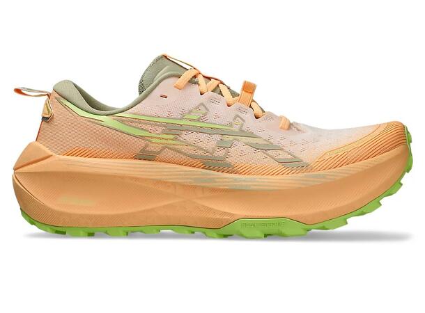 Asics Herre Løpesko Trabuco Max 4 42,5 Pålitelig & dempet terrengløpesko - Khak 