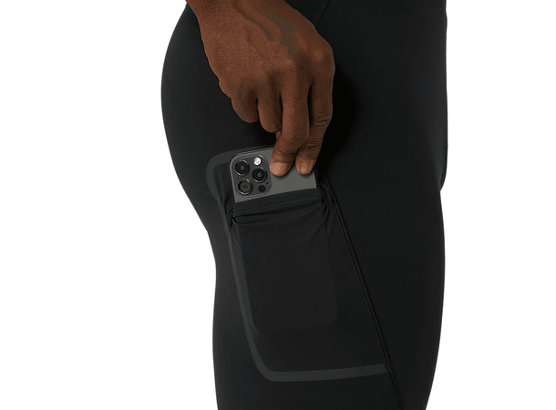 Asics Herre Road Winter Tights M Ikke la vinteren stoppe løpeturen-Black 