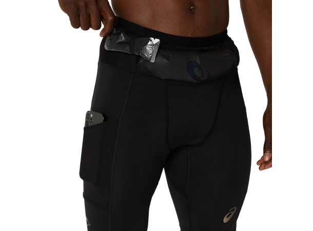Asics M Shorts Fujitrail Elite XL Behagelig og praktisk løpetights - Bl 