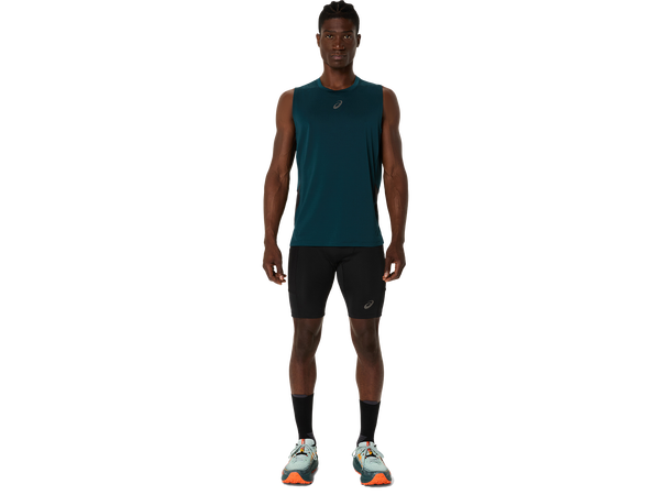 Asics M Shorts Fujitrail Elite XL Behagelig og praktisk løpetights - Bl 