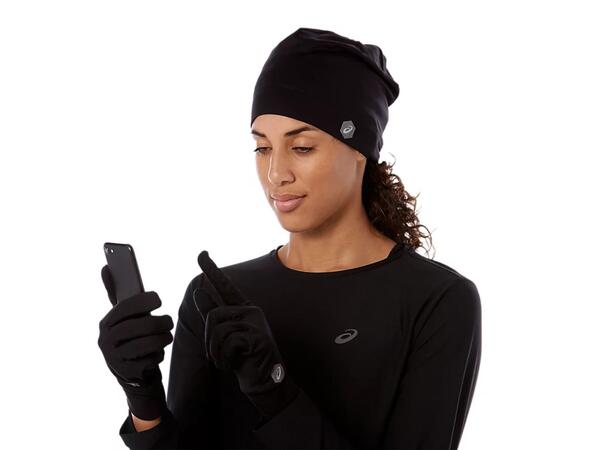 Asics Running Pack L Lette racinghansker og varm lue - PB 