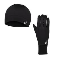 Asics Running Pack L Lette racinghansker og varm lue - PB