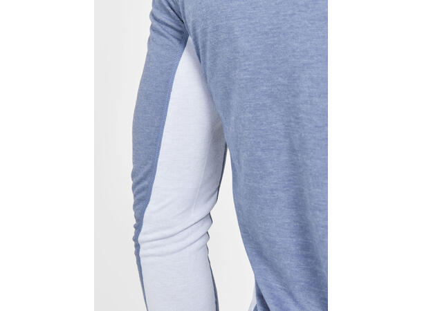 Craft Herre Core Wool Mix Set L Baselayer-Sett, Flow/Granite 
