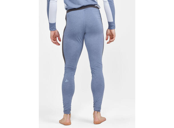 Craft Herre Core Wool Mix Set L Baselayer-Sett, Flow/Granite 