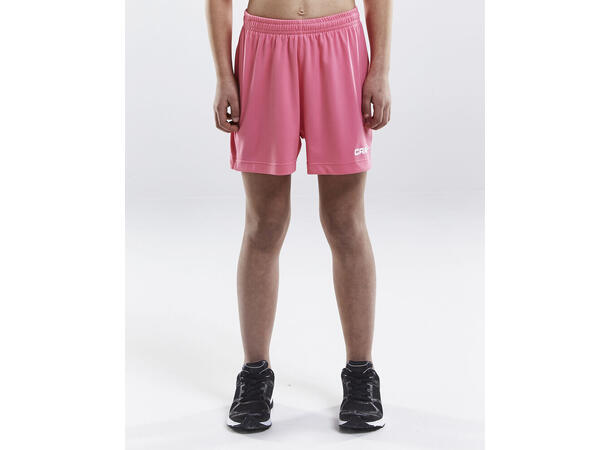 Craft Jr Shorts Squad Go 134/140 Treningsshorts til junior -Pop 