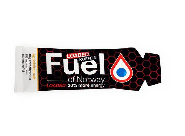 Fuel of Norway Loaded Fuel Koffein Energigel med Appelsinsmak 