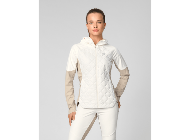 Johaug Jakke Cloud Insulated  M Værbestandig treningsjakke 3-lags - Tofu 