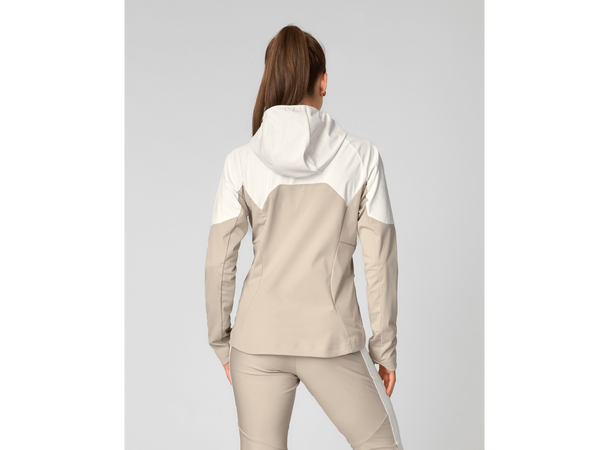 Johaug Jakke Cloud Insulated  M Værbestandig treningsjakke 3-lags - Tofu 