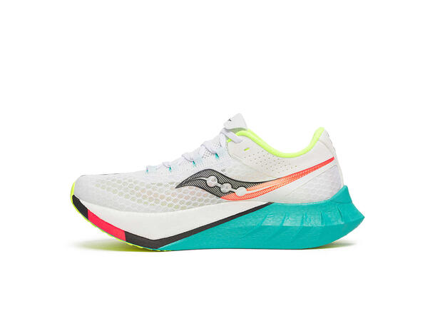Saucony Løpesko M Endorphin Pro 4 42 Rask konkurransesko til herre - Wh/Mu 