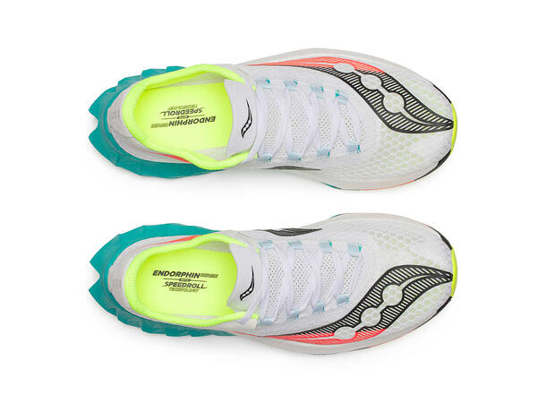 Saucony Løpesko M Endorphin Pro 4 42 Rask konkurransesko til herre - Wh/Mu 