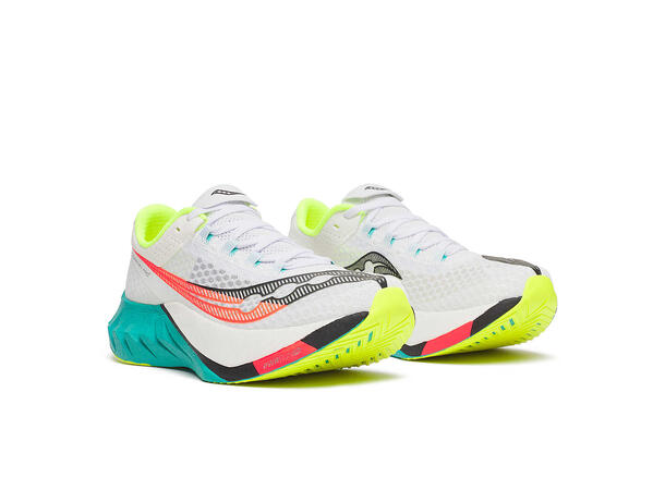 Saucony Løpesko M Endorphin Pro 4 42 Rask konkurransesko til herre - Wh/Mu 