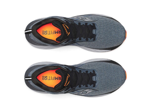 Saucony Løpesko M Triumph 22 44 Behagelig fulldempet løpesko -MIRAGE/BLK 