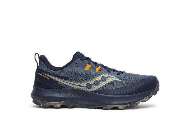 Saucony M Løpesko Peregrine 14 43 Nøytral terrengsko-DUSK/NAVY 