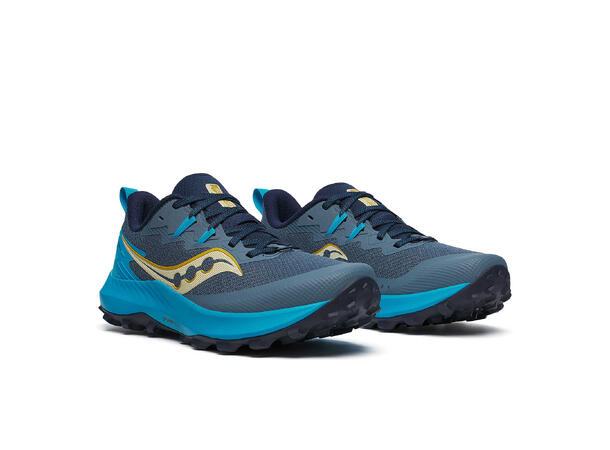Saucony W Løpesko Peregrine 14 38,5 Nøytral terrengsko-MIRAGE/VIZIBLUE 