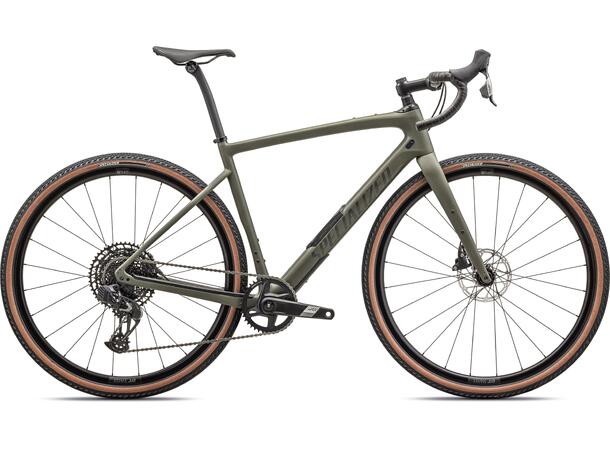 Specialized Diverge Comp Carbon 54 Rask gravel bike med solide specs - Gree 