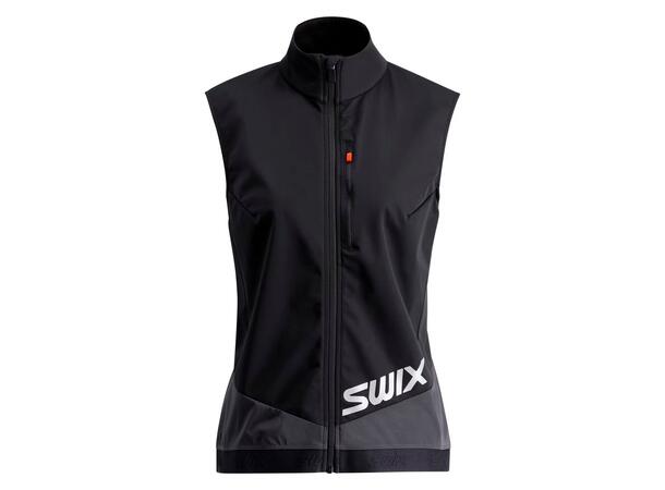 Swix Dame Vest Quantum Windstopper M Vindbeskyttende vest med topp pusteevne 