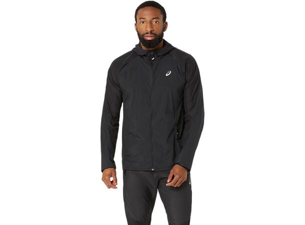 Asics Herre Jakke Road Packable M Regn- og vannavstøtende løpejakke - Bl 