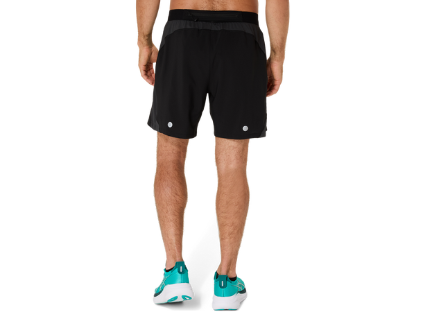 Asics Herre Shorts Road 7IN S Skapt med tanke på bevegelsesfrihet - Bl 