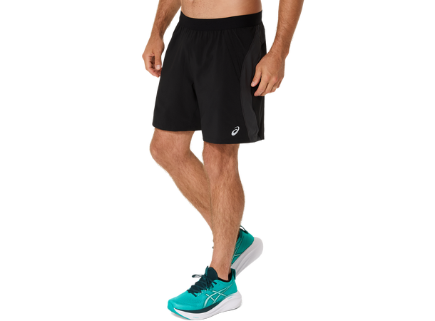 Asics Herre Shorts Road 7IN S Skapt med tanke på bevegelsesfrihet - Bl 
