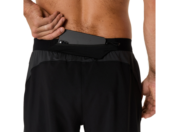 Asics Herre Shorts Road 7IN S Skapt med tanke på bevegelsesfrihet - Bl 