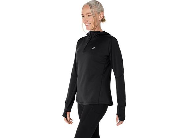 Asics W Trøye LS Road Winter S Varm og pustende løpehoodie - PB 