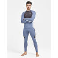 Craft Herre Core Wool Mix Set XL Baselayer-Sett, Flow/Granite