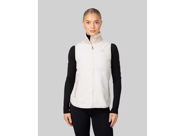 Johaug Vest Fusion Pile M Klassisk myk fleecevest - Tofu 