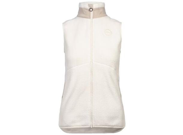 Johaug Vest Fusion Pile M Klassisk myk fleecevest - Tofu 