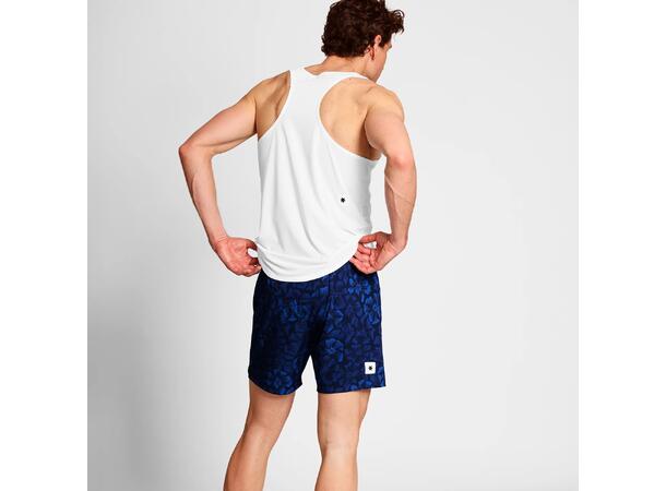 SAYSKY Herre Shorts 5" Flower Pace L Praktisk og lett løpeshorts - FlBl 