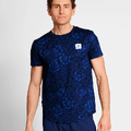 SAYSKY Herre Tr&#248;ye Combat Flower SS XL Lett, teknisk og stilig l&#248;petr&#248;ye - Blue