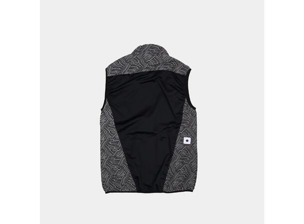 SAYSKY M Vest Reflective Pace M Lett og vindbeskyttende løpevest 