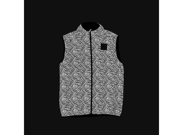 SAYSKY M Vest Reflective Pace M Lett og vindbeskyttende løpevest 