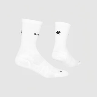 SAYSKY Sokker Logo Combat Socks 100 L&#248;pesokker med logo - White
