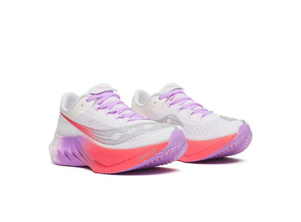 Saucony Løpesko W Endorphin Pro 4 38 WHITE/CROCUS 