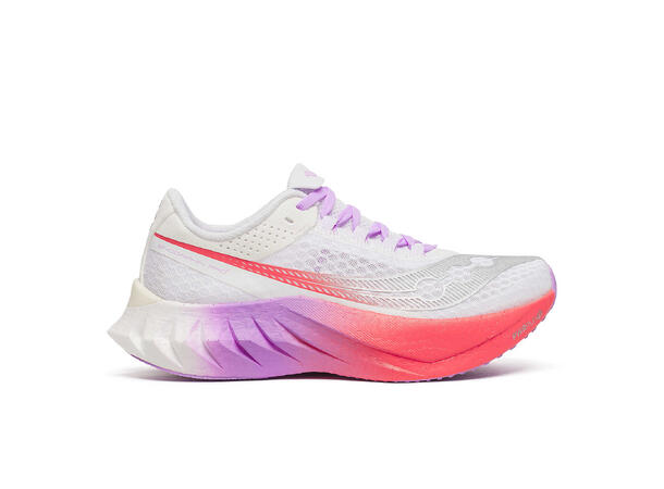 Saucony Løpesko W Endorphin Pro 4 38 WHITE/CROCUS 