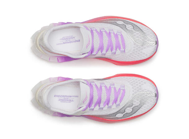 Saucony Løpesko W Endorphin Pro 4 38 WHITE/CROCUS 