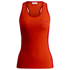 Swix Dame Singlet RaceX Light Ideell til intensitetstrening - FiRed