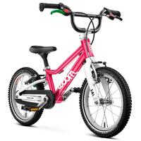 Woom 2 Go Barnesykkel 14" Hot pink Perfekt første sykkel til barn 95-110cm